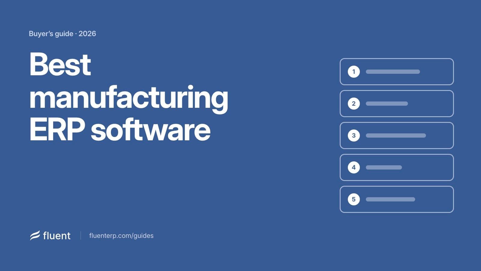 El mejor software ERP para manufactura en 2026: 7 sistemas comparados