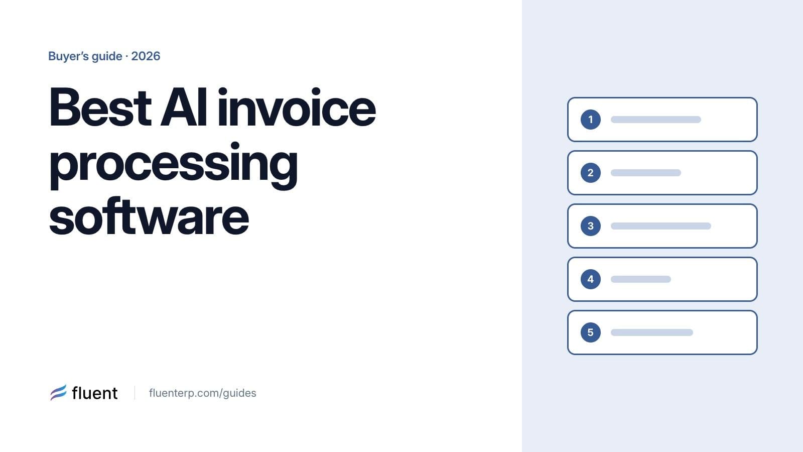 El mejor software de IA para procesar facturas para equipos de ERP y cuentas por pagar (2026)