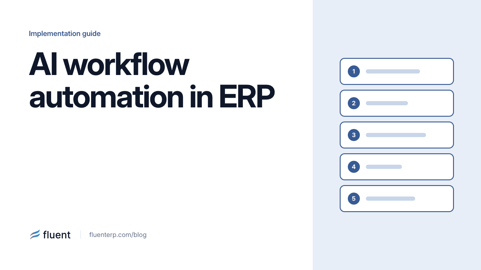 AI Workflow Automation in ERP: A Practical Implementation Guide for Manufacturers.