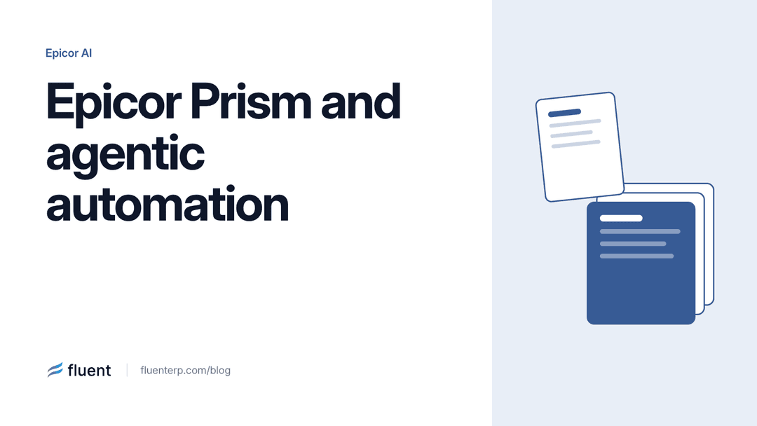 Understanding AI in Epicor: Epicor Prism and the Rise of Agentic Automation.
